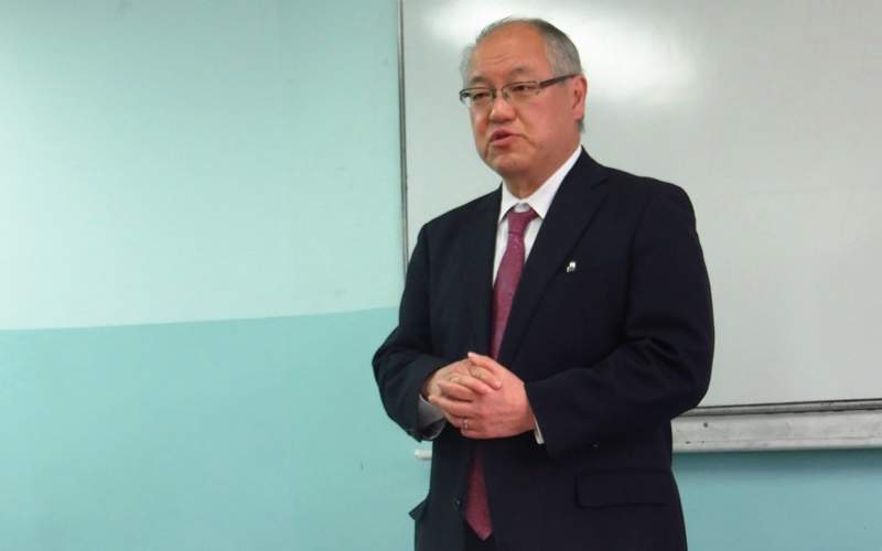 Генеральный консул Японии в г. Владивостоке прочитал лекцию для студентов ВГУЭС по вопросам риск-менеджмента