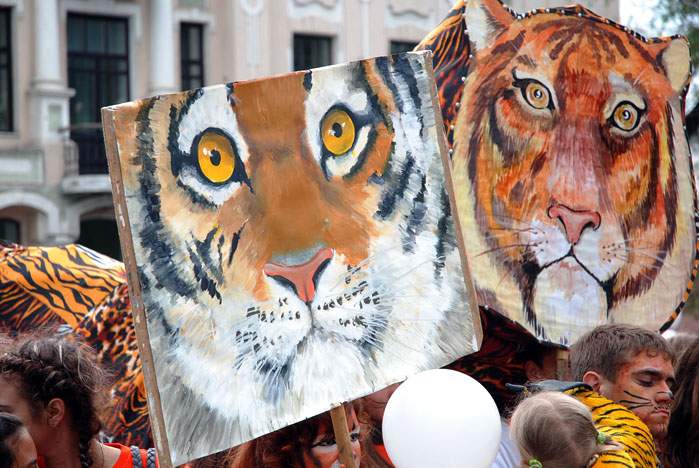 Студенты ВГУЭС стали активными участниками карнавального шествия Дня Тигра
