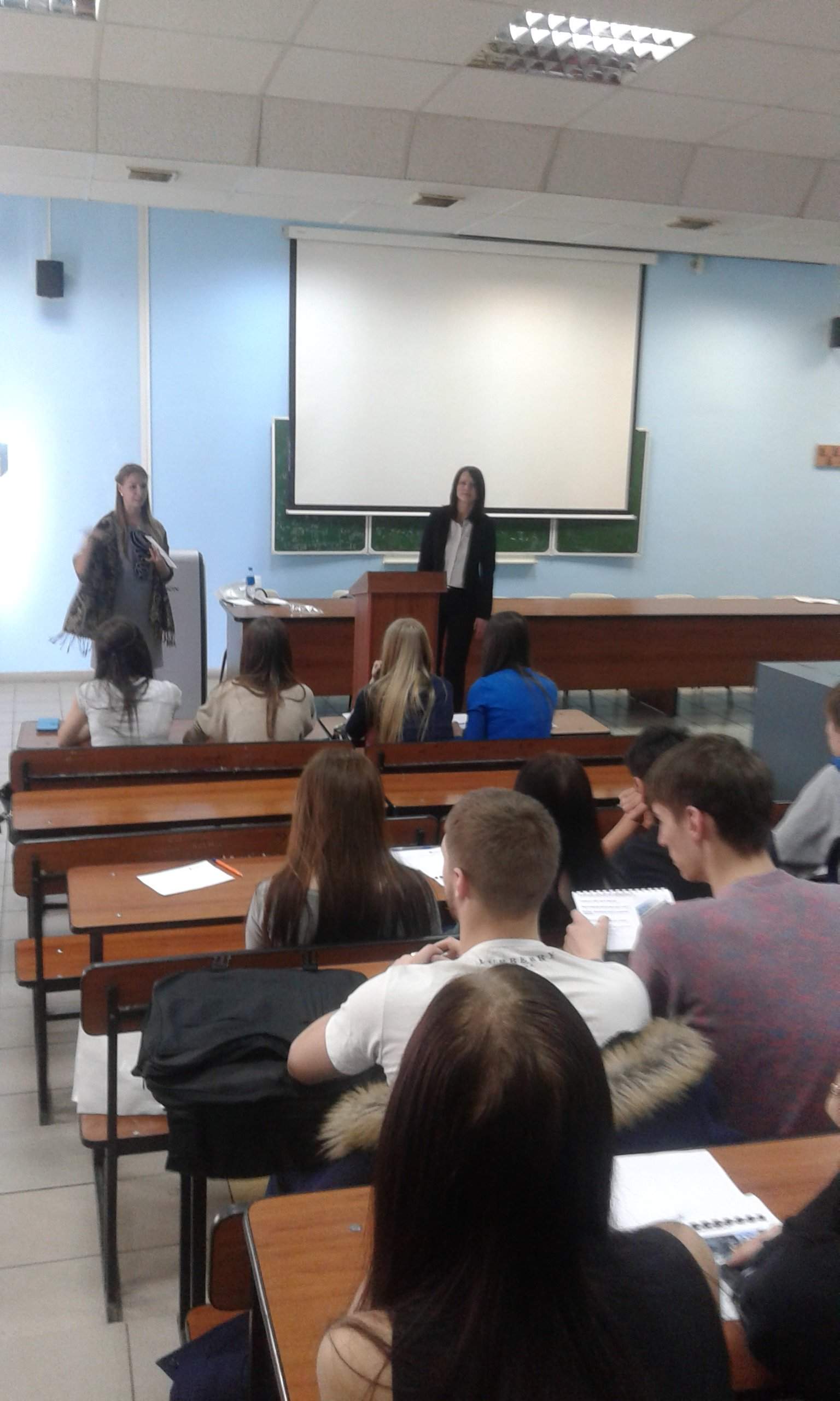Встреча студентов специальности «Банковское дело» с представителями Росбанка
