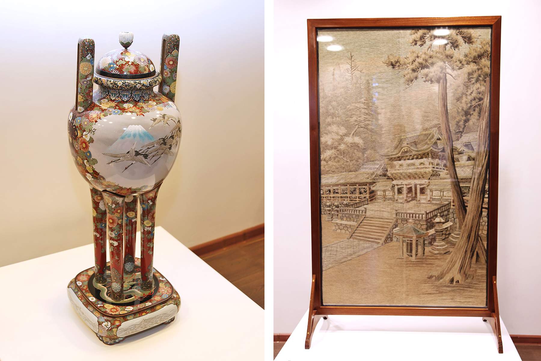 В Музее ВГУЭС открылась выставка «Филигранное мастерство Японии»