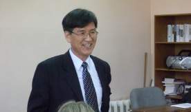 Состоялось первое занятие у господина Чо Сан Гуга